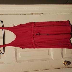 Women's Lightweight Material, Drawstring Summer Sun Dress